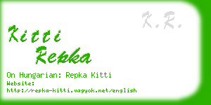 kitti repka business card